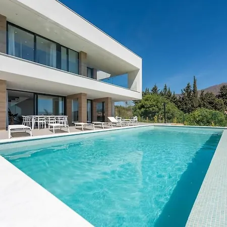 Modern With Private Pool Close To